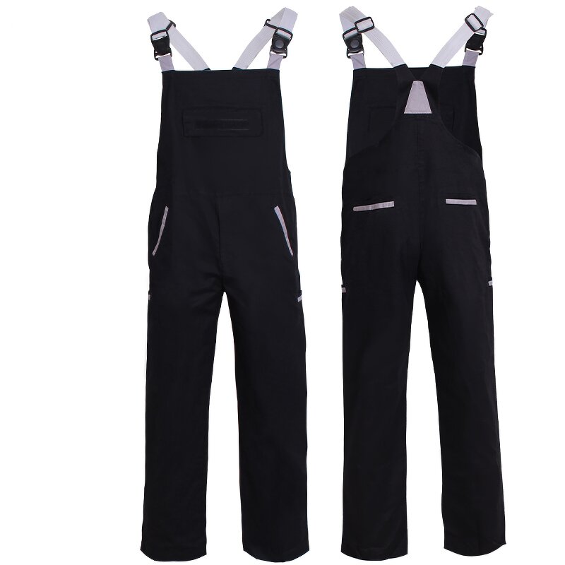 Men's Bib Overalls Manufacturer - Factory Wholesale T/C Twill Cargo Multi Pockets Uniform Suit Coveralls Safety Working Wear