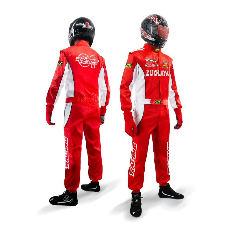 Go Kart Racing Jumpsuit Manufacturer - Adults Sports Motorcycle Race Two-Piece Racing Set OM-2 New Style