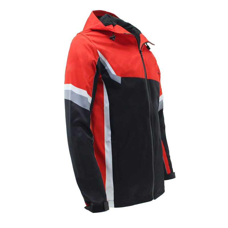 Men's Outdoor Jacket Manufacturer - High Quality Custom Logo Autumn Versatile Waterproof Windbreaker Hooded for Camping Hiking