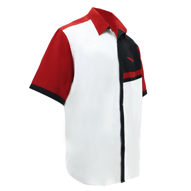 Men's Workwear Shirts Manufacturer - Customizable Polyester Industrial Design for Machine Repair Work