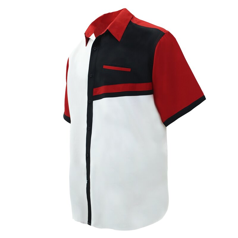 Men's Workwear Shirts Manufacturer - Customizable Polyester Industrial Design for Machine Repair Work