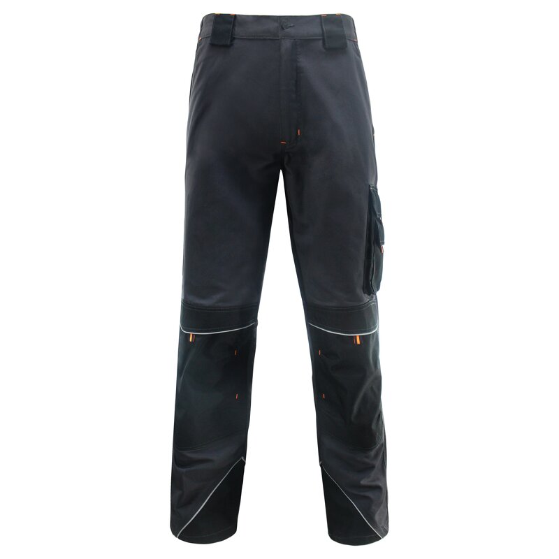 Men's Reflective Cargo Pants Manufacturer - Customizable Polyester Cotton Multi-Pockets Work Logo TP-05