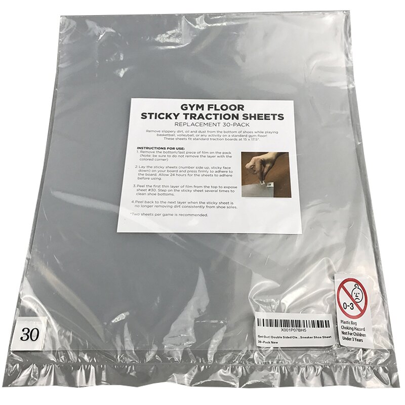 Sticky Mat Manufacturer - GI Wholesales 30 Layers Peelable Disposable Transparent Dust Removal for Cleaning Shoes