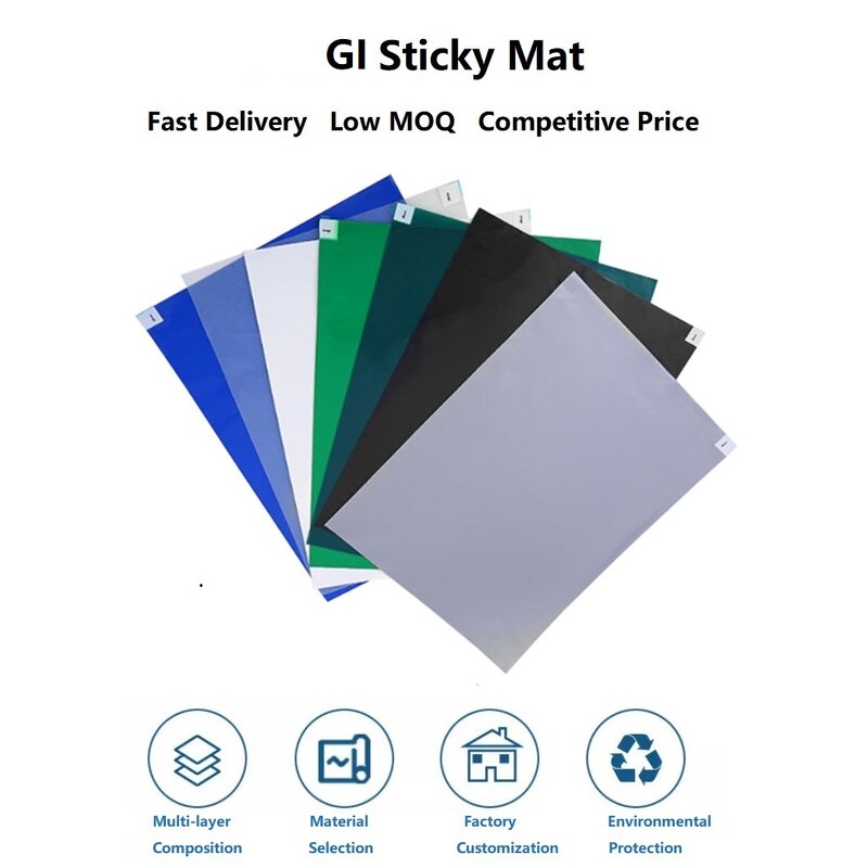 Clean Room Sticky Floor Mat Manufacturer - Manufacturer White OEM High Tackiness Disposable Dust Removal Entrance
