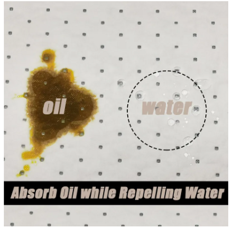 Oil Absorbent Pad Manufacturer - Universal Hazmat Disposable 200gsm 100% Polypropylene Chemical for Spill Control