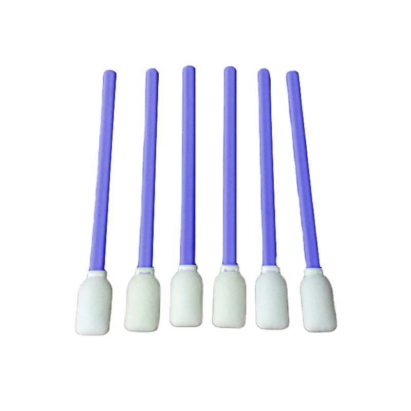 Printer Head Cleaning Swab Manufacturer - Free Samples 50pcs Foam Tip Cleanroom Lint Free