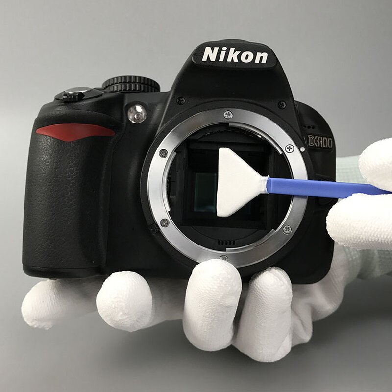 Camera Sensor Cleaning Swabs Manufacturer - GI 24mm Microfiber V Shape Lint Free Full Frame Camera Lens