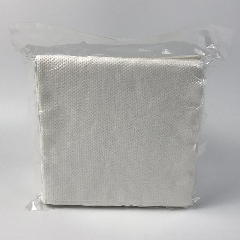 Cleanroom Wiper Manufacturer - High Absorbency Pharmacy 100pcs Lint Free Disposable 9x9inch 240gsm 2ply