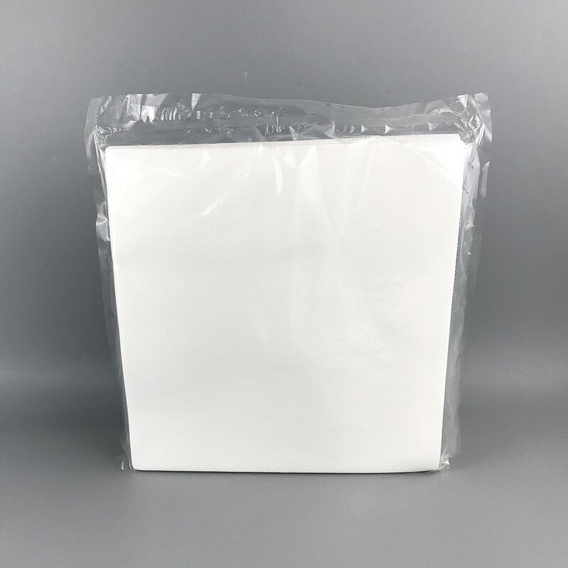 Cleanroom Wipes Manufacturer - Industrial Grease Oil Cleaning 70gsm 9x9inch White Lint Free 100%PP Meltblown Nonwoven