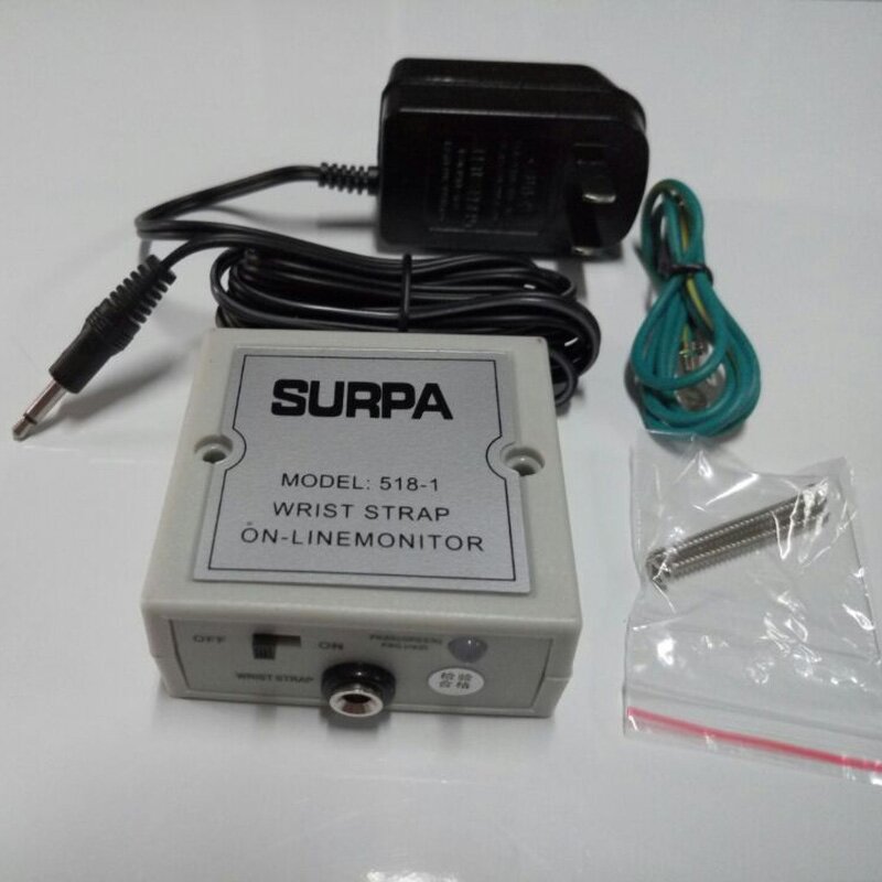 ESD Wrist Strap Monitor Manufacturer - GI 518-1 Anti-static Wristband Tester Electrostatic Online