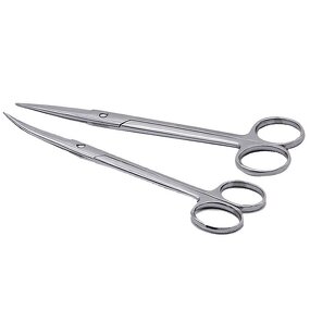 Stainless Steel Scissors Manufacturer - Multifunctional Straight Elbow Pointed for Beauty Eyebrows Beard Hair Pet Nail