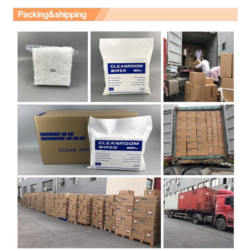 Cleanroom Wiper Manufacturer - Big Size Laser Sealed Disposable Industrial Dust Free 100% Polyester