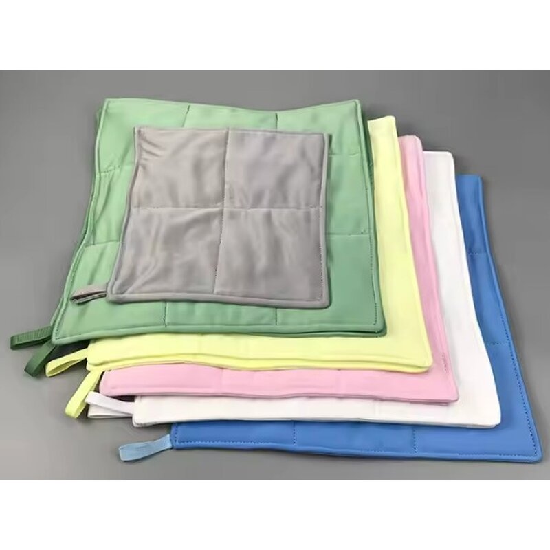 Cleanroom Rag Manufacturer - GI Wholesales 30x30cm Reusable Dust Free 3 Layers Microfiber Duster for Lab Pharmacy