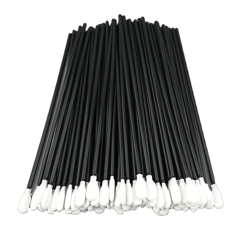 Cleanroom Polyester Swabs Manufacturer - GI PCB Industrial Cleaning 100pcs Lint Free Long Handle Knitted