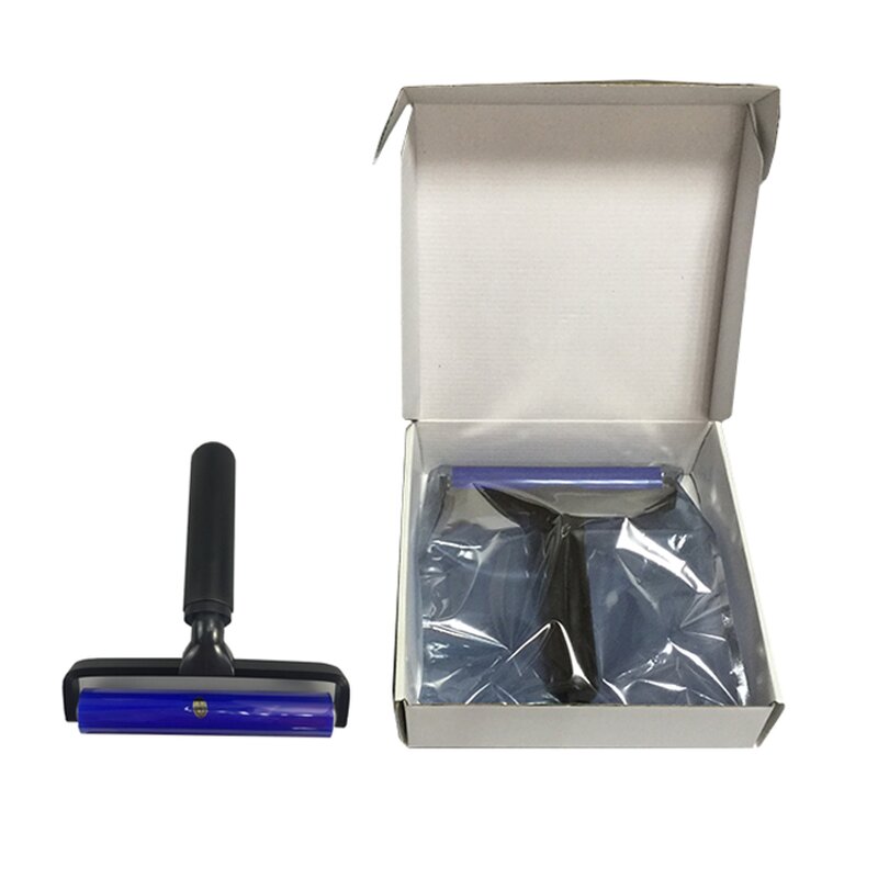 Silicone Sticky Lint Roller Manufacturer - PCB LCD Cleaning Dust Remover Plastic Handle Reusable 4inch Cleanroom
