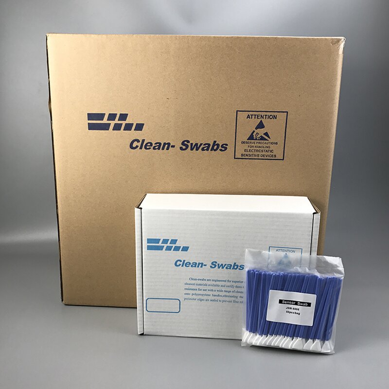 Camera Sensor Swab Manufacturer - GI V Shape Micro Swabs 16mm Microfiber Buds Cleaning