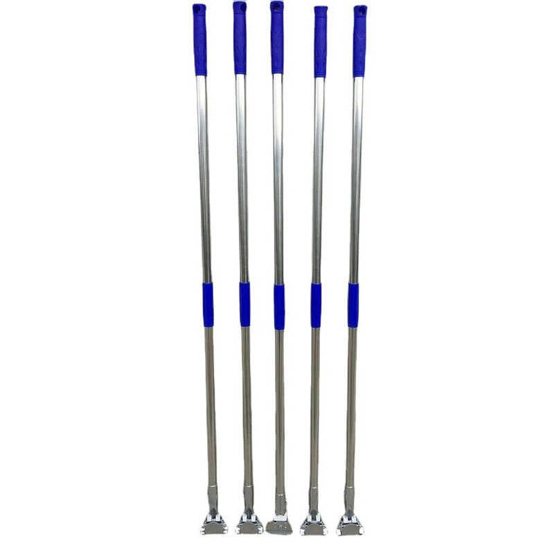 Cleanroom Mops Manufacturer - GI Dust Cleaning 90cmx17cm Dust-Free Stainless Steel Anti-static ESD Microfiber Flat