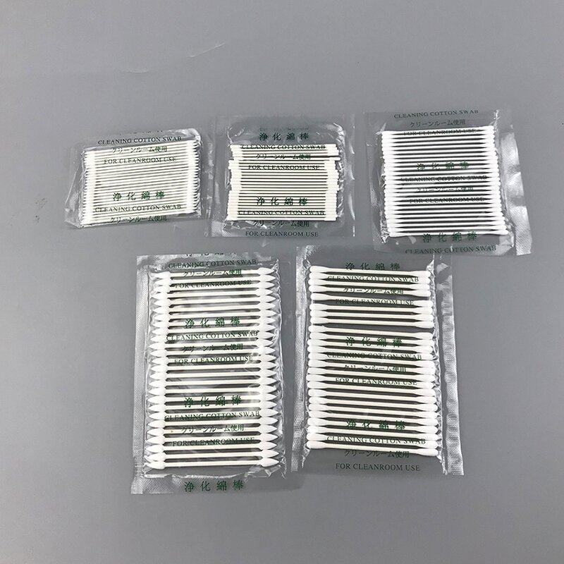 Cleanroom Cotton Swab Manufacturer - GI Wholesales Fiber Optic Huby 340 CA-002 Double Sharp Tip Paper Stick