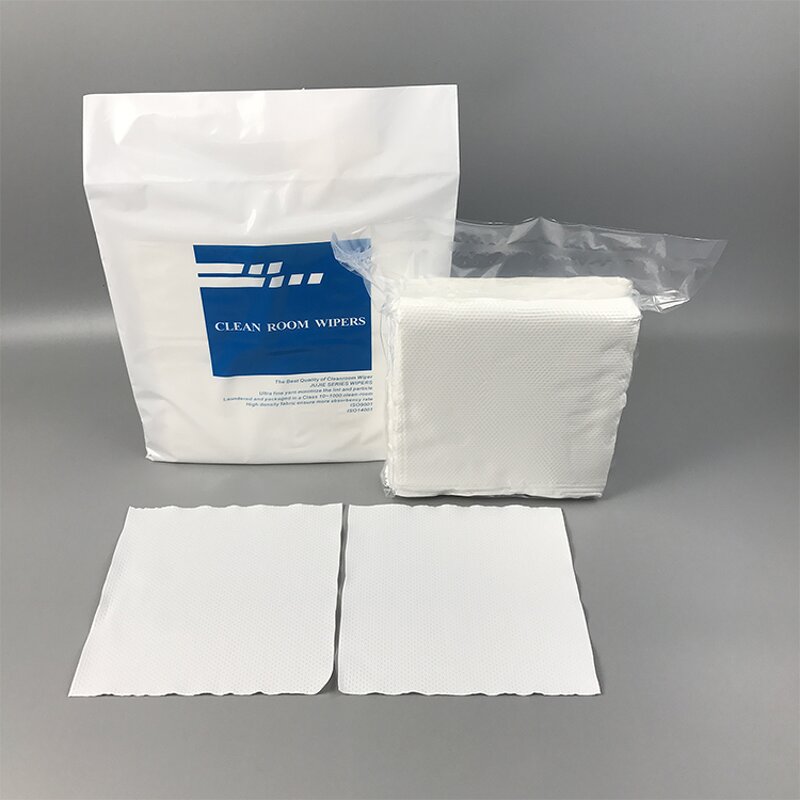 Cleanroom Wipes Manufacturer - Pharma Industrial Use Cleaning Lint Free Disposable High Absorbency 240gsm 2ply
