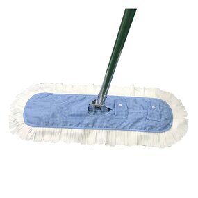 Cleanroom Mops Manufacturer - GI Dust Cleaning 90cmx17cm Dust-Free Stainless Steel Anti-static ESD Microfiber Flat
