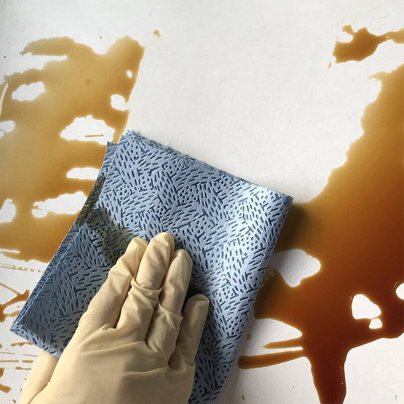 Cleanroom Nonwoven Paper Wipes Roll Manufacturer - Industrial Cleaning Lint Free 100% PP Meltblown Super Oil Removing