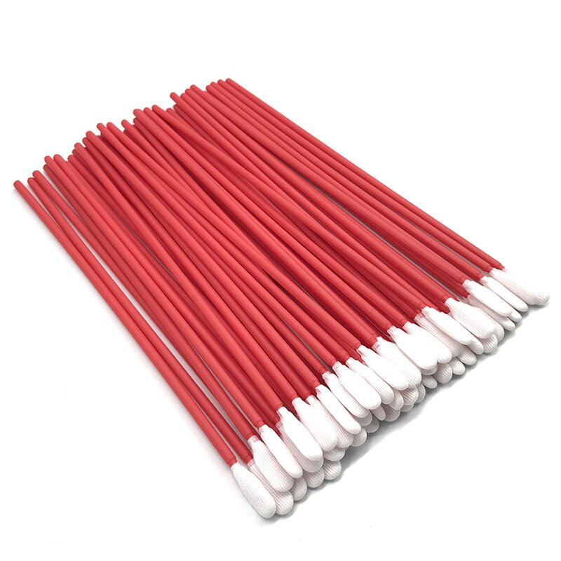 Cleanroom Polyester Swabs Manufacturer - GI PCB Industrial Cleaning 100pcs Lint Free Long Handle Knitted