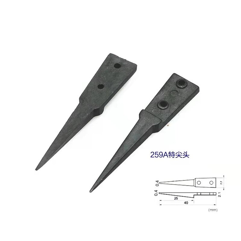 Antistatic Tweezers Manufacturer - GI Wholesales Esd 259 Tip Replacing 130mm Silver Carbon Fiber Stainless Steel