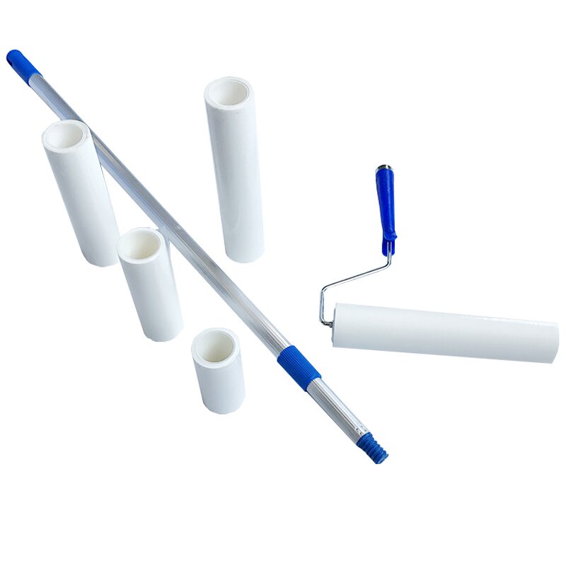 Cleanroom PE Sticky Lint Roller Manufacturer - 10 Inches Industry Adhesive Dust for PCB Cleaning