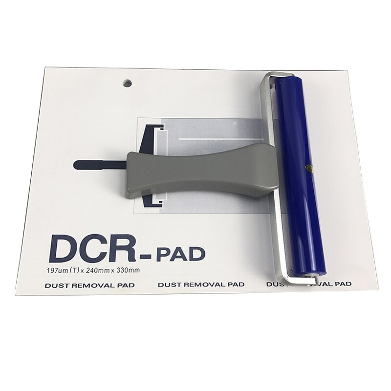 Antistatic Silicone Sticky Lint Roller Manufacturer - Remove Dust PCB Cleaning Reusable 8inch ABS Handle ESD Cleanroom
