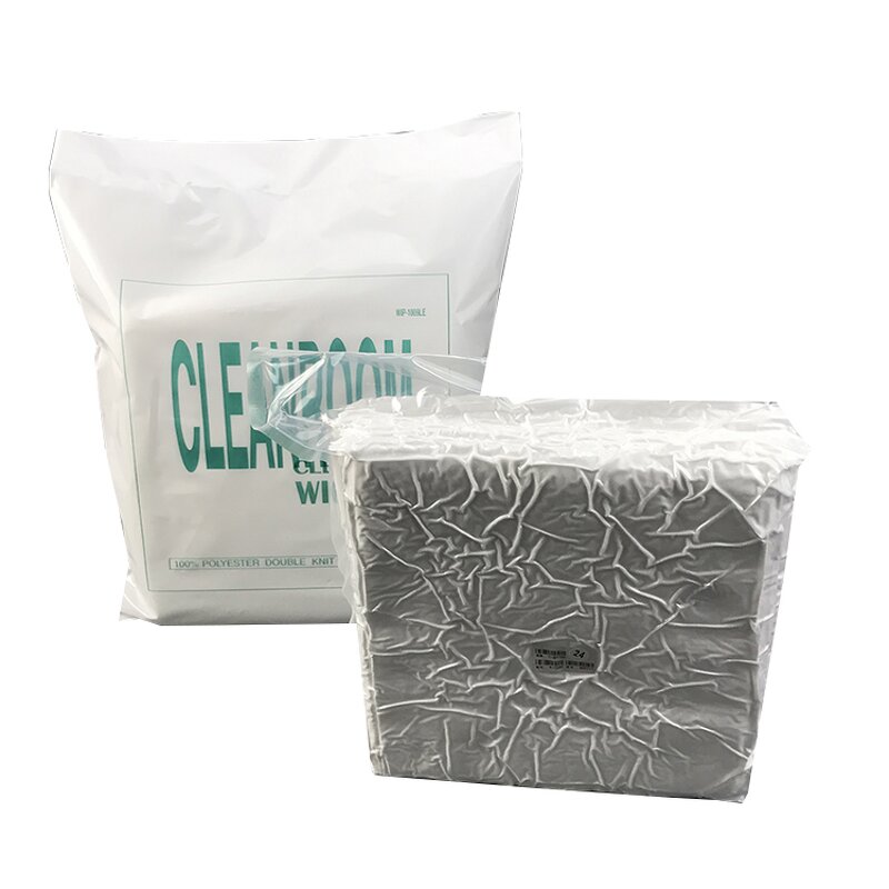 Cleanroom Wipers Manufacturer - GI Electronics Lint Free Industrial 100% Knit Polyester Clean Room Wiper