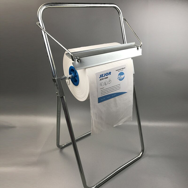 Cleanroom Wipes Roll Manufacturer - Industrial Workshop Cleaning Lint Free Disposable White Nonwoven Cellulose Polyester