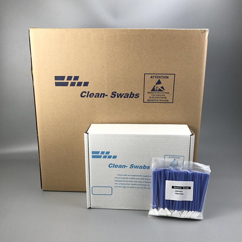 Camera Cleaning Swab Manufacturer - GI V Shape 24mm Full Frame Micro Swabs Disposable Sensor