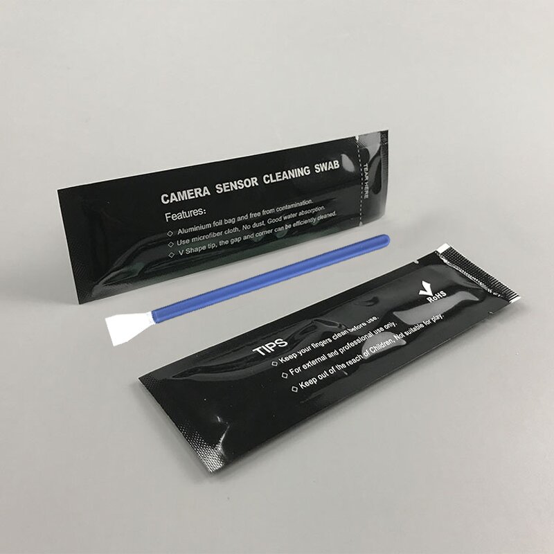 Camera Sensor Cleaning Swabs Manufacturer - Cleanroom Lint Free High Quality Microfiber Head 12mm
