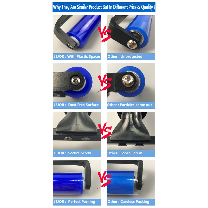 Silicon Sticky Roller Manufacturer - Dust Remover Industry 4inch ABS Handle Adhesive Cleanroom for PCB Cleaning