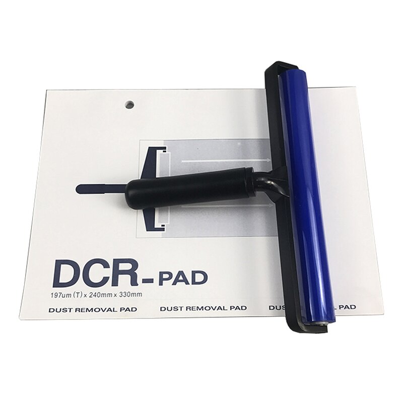 Silicon Sticky Roller Manufacturer - 12inch Reusable Cleanroom Blue Printing PCB Dust Removal Lint Free