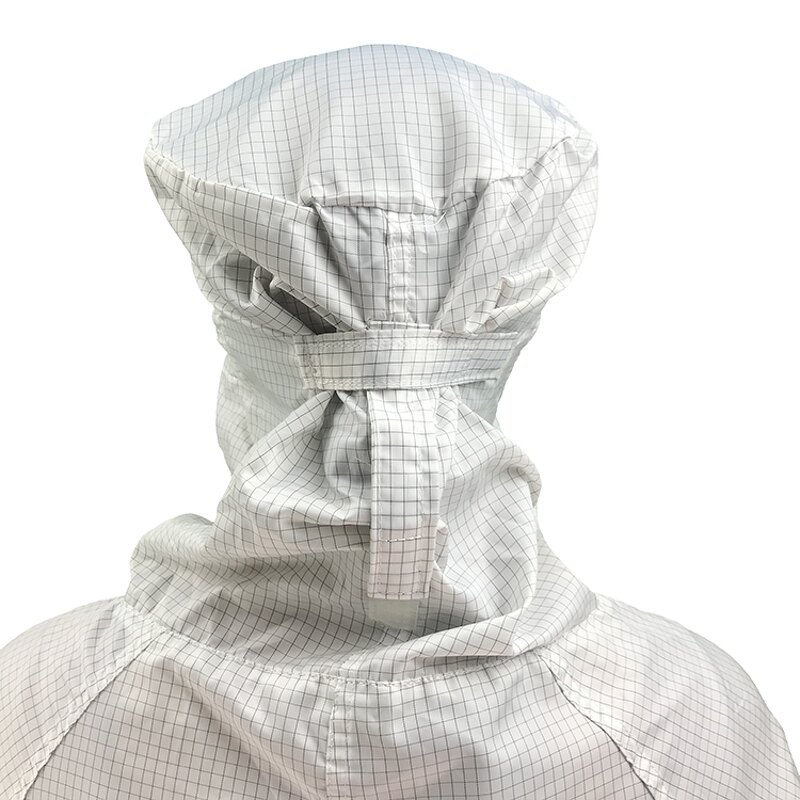 ESD Coveralls Manufacturer - GI Wholesales 5mm Stripe Reusable Anti-Static Dust-Free Antistatic for Cleanroom