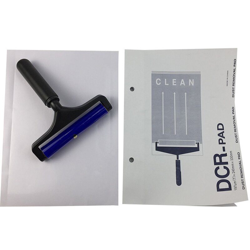 DCR Sticky Paper Pad Manufacturer - GI Cleanroom Dust Remove Cleaning Peelable 50 Sheets 240x330mm for Silicone Roller
