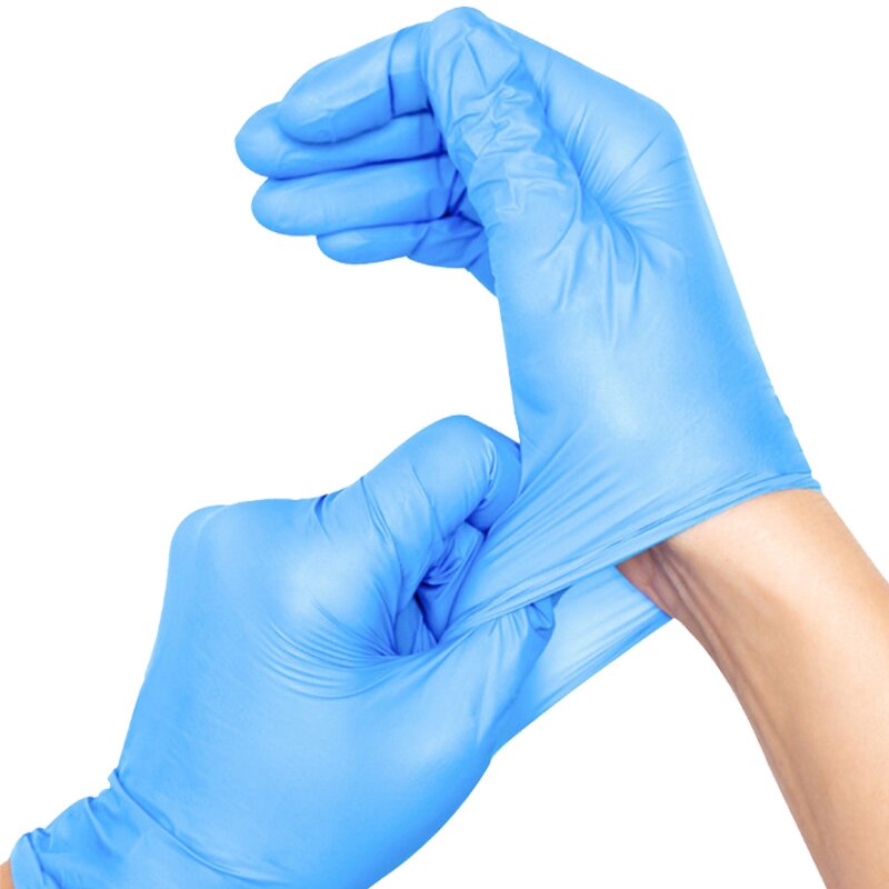 Disposable Nitrile Gloves Manufacturer - GI Manufacturer White Blue Black Cleanroom 9inch 12inch 16inch Powder Free