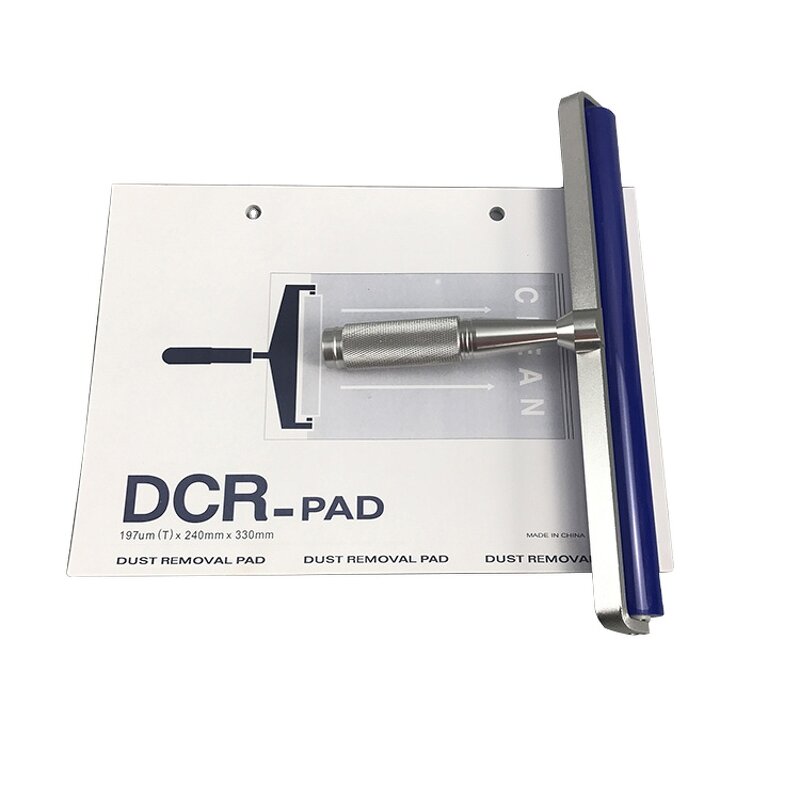 DCR Cleaning Pad Manufacturer - 50 Sheets High Quality Industrial Cleanroom 24x33cm for Silicone Roller