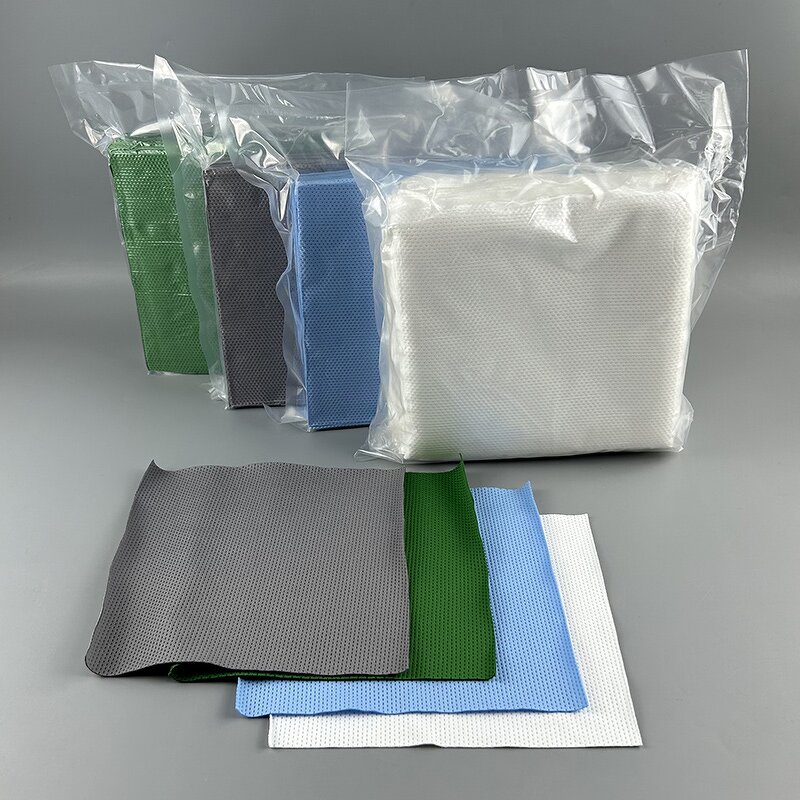 Cleanroom Wipes Manufacturer - Pharma Industrial Use Cleaning Lint Free Disposable High Absorbency 240gsm 2ply