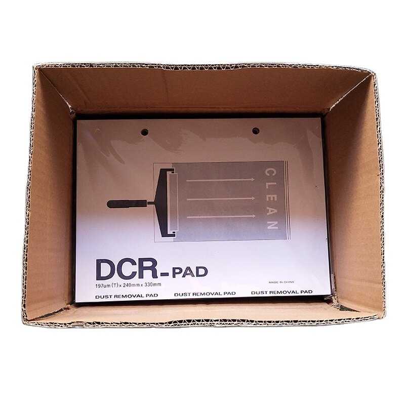 DCR Cleaning Pad Manufacturer - 50 Sheets High Quality Industrial Cleanroom 24x33cm for Silicone Roller
