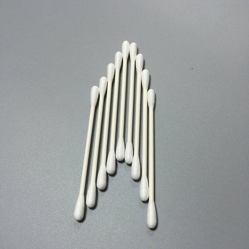 Cleanroom Cotton Swab Manufacturer - GI Wholesales Fiber Optic Huby 340 CA-002 Double Sharp Tip Paper Stick