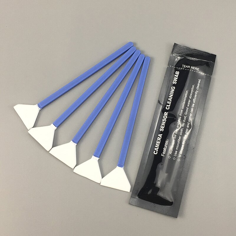 Camera Sensor Cleaning Swabs Manufacturer - GI 24mm Microfiber V Shape Lint Free Full Frame Camera Lens