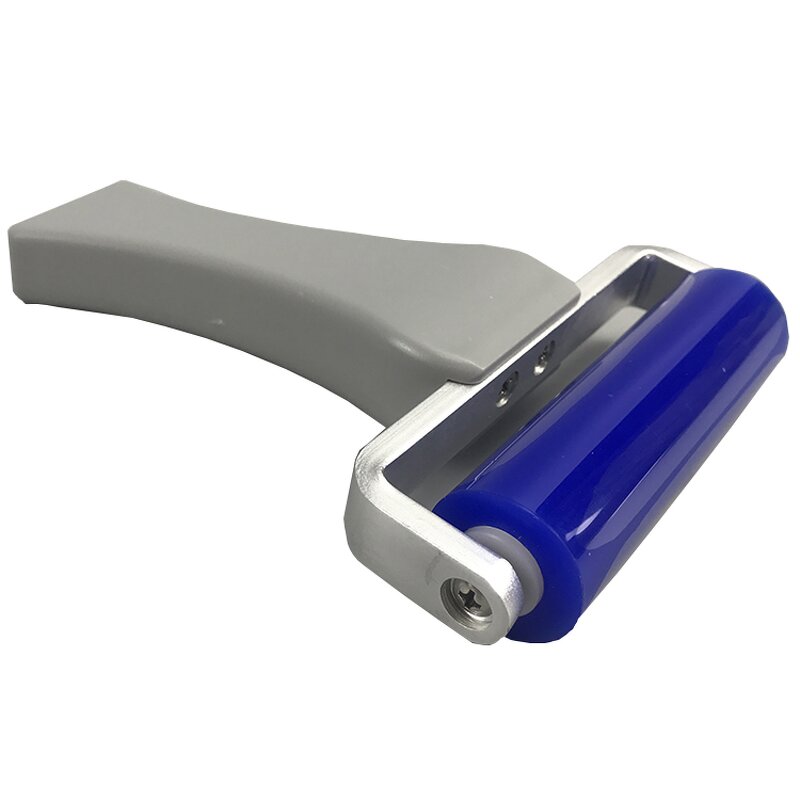 Silicon Sticky Roller Manufacturer - Dust Remover Industry 4inch ABS Handle Adhesive Cleanroom for PCB Cleaning