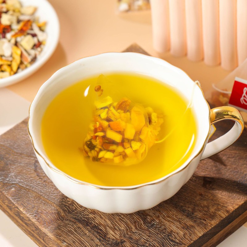 Five-finger Peach Tea Factory - Wholesale Natural with Poria Five-finger Peach Root Barley Coix