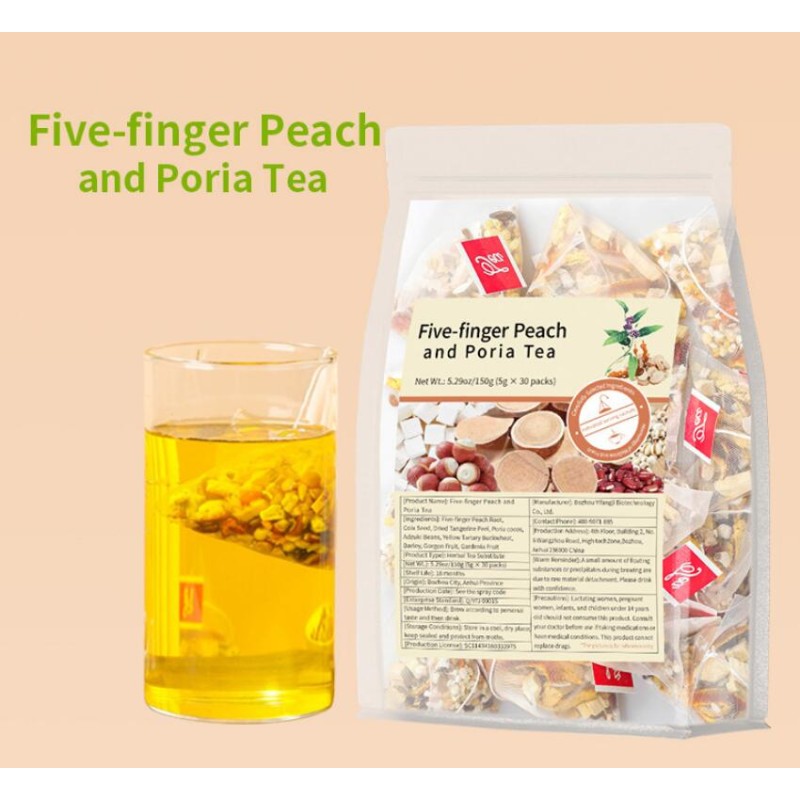 Five Finger Peach Tea Factory - Private Label for Fatigue OEM Factory Health Products