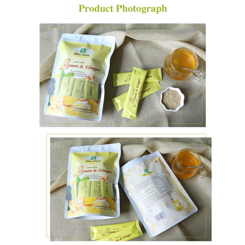 Honey Lemon Ginger Tea Factory - Factor Private Label OEM GMP ISO HACCP Instant Granules