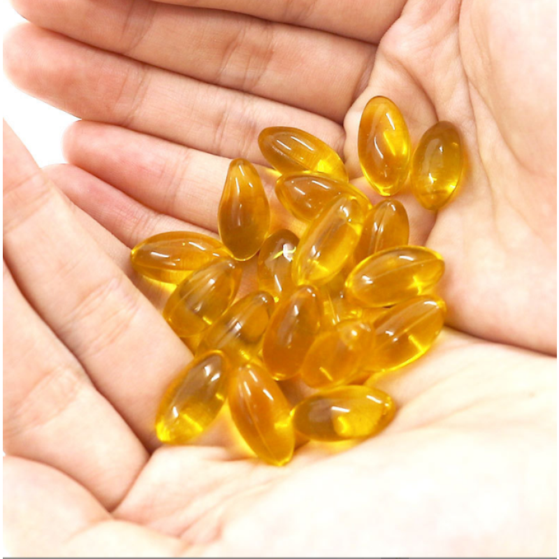 Vitamin D3 K2 Softgel Factory - Gmp Factory OEM Vitamin D3 K2 5000IU 100mcg with Sunflower Oil