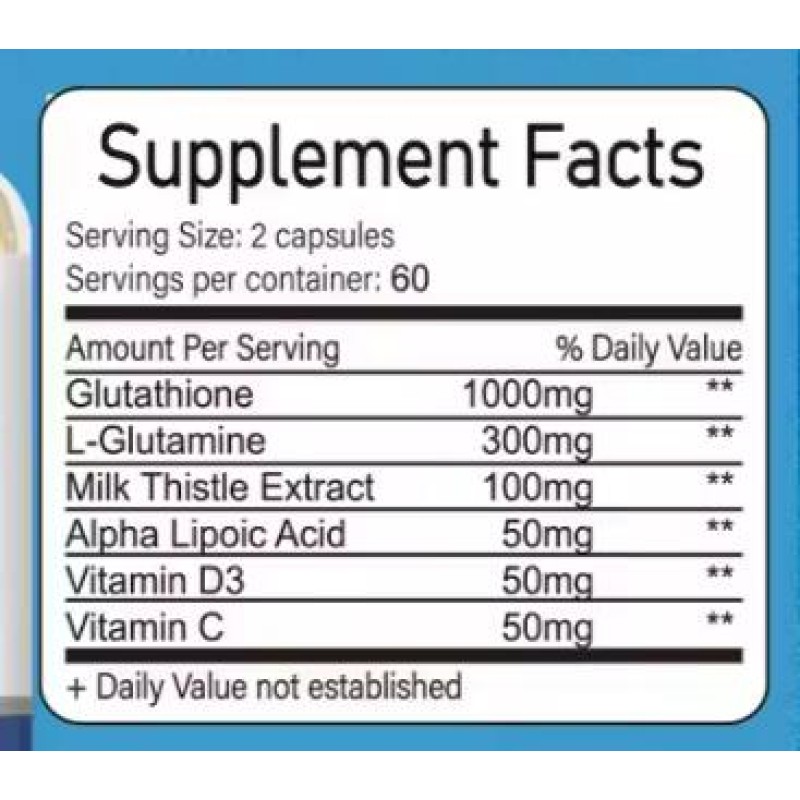 Glutathione Capsules Manufacturer - OEM 1000mg L-Glutathione Mushroom Supplement Immune Support