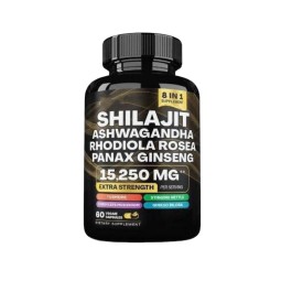 Shilajit Capsules Manufacturer - Factory Private Label Vegan Gold Grade Natural Ginseng Effective